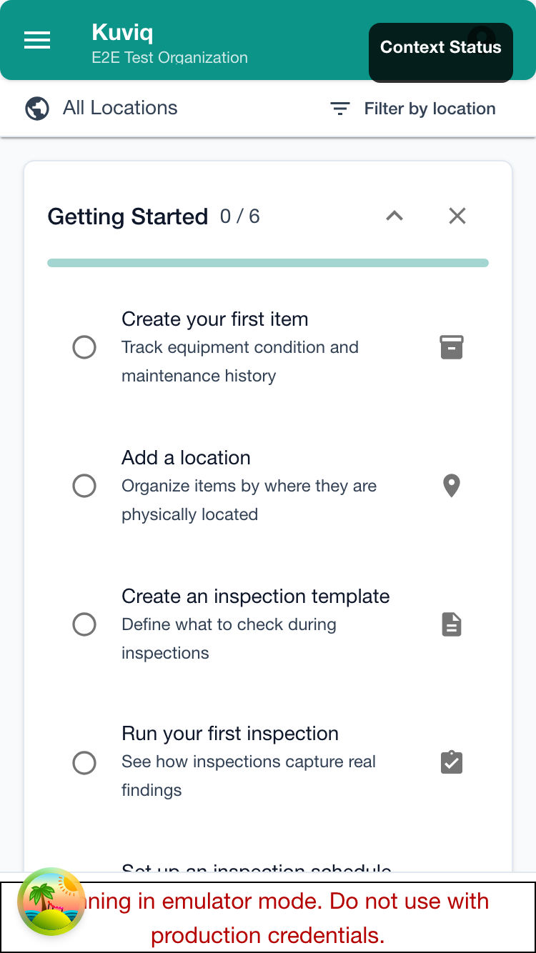 Mobile Dashboard